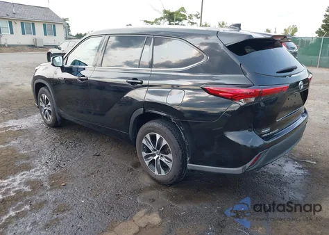 2021 Toyota Highlander Hybrid Xle from USA, damaged, VIN 5TDGBRCH7MS523131